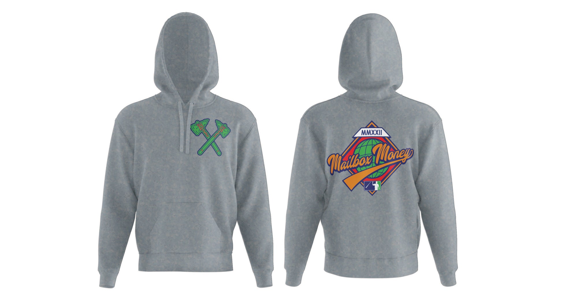 Grey overtime hoodie Clearance